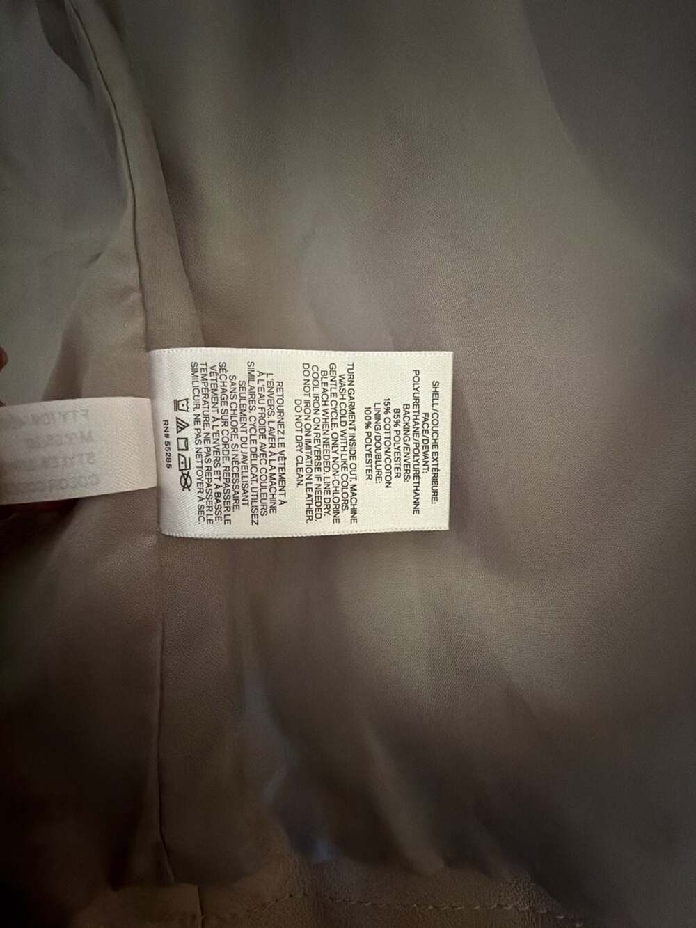 Express Women's Faux Leather Moto Biker Jacket, Size Medium - Picture 4 of 15